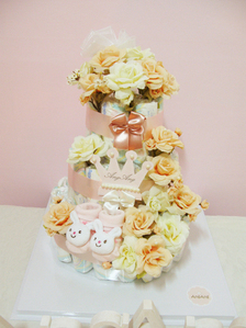 flora diaper cake ♥